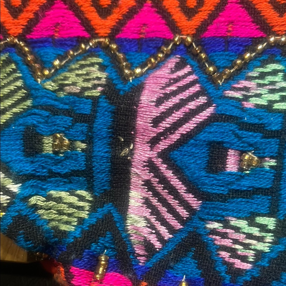 Colorful Patterned Clutch Bag - Picture 10 of 17